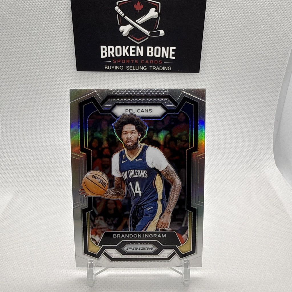 Brandon Ingram 2023-24 Panini Prizm Silver Prizm #89 Pelicans