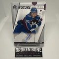 Jean-Luc Foudy 2022-23 SP Authentic Future Watch Auto /999 Colorado Avalanche