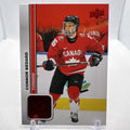 Connor Bedard 2023 Team Canada Red Foil Parallel RC Chicago Blackhawks