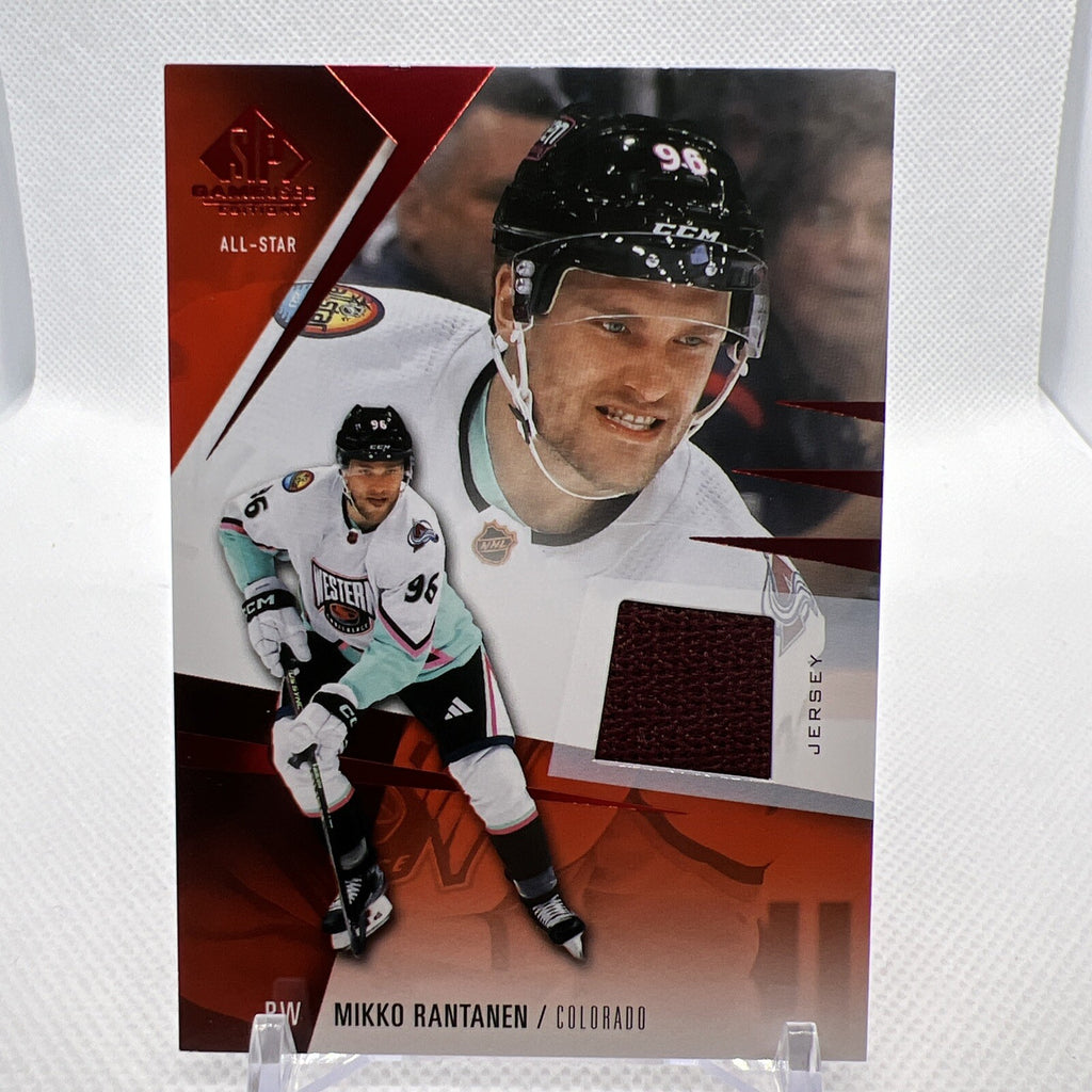 Mikko Rantanen 2023-24 SP Game Used All-Star Jersey Colorado Avalanche