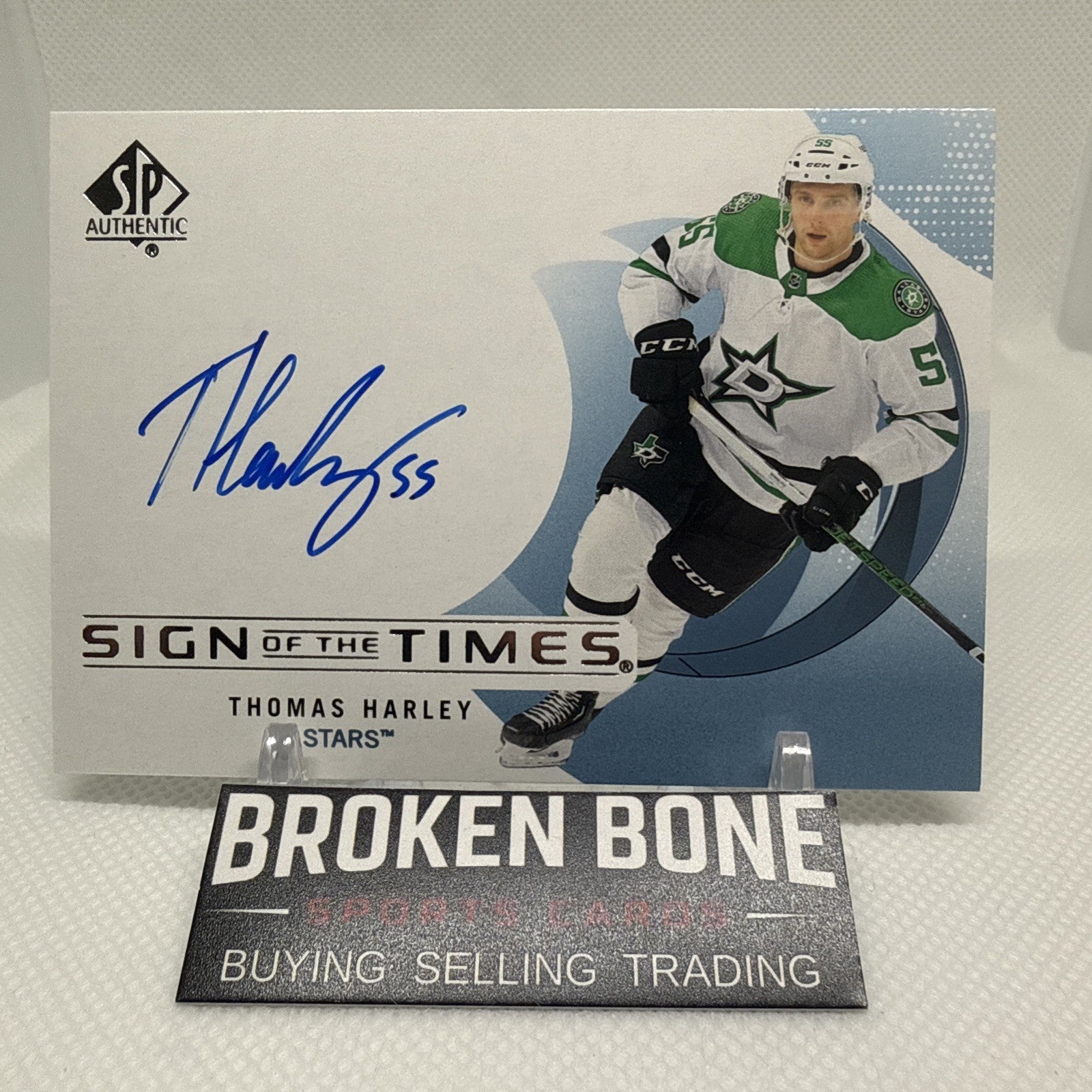 Thomas Harley 2024-25 SP Authentic Sign of the Times Auto Dallas Stars