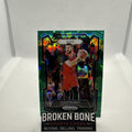 Jusuf Nurkic 2023-24 Panini Prizm Green Cracked Ice SSP #277 Suns