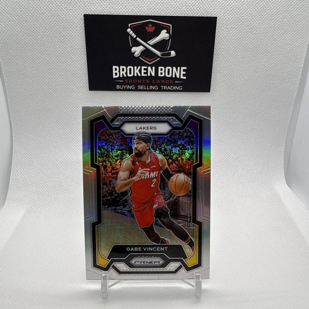 Gabe Vincent 2023-24 Panini Prizm Silver Prizm #225 Lakers