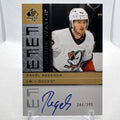 Pavel Regenda 2022-23 SP Authentic Retro Future Watch Auto /399 Anaheim Ducks