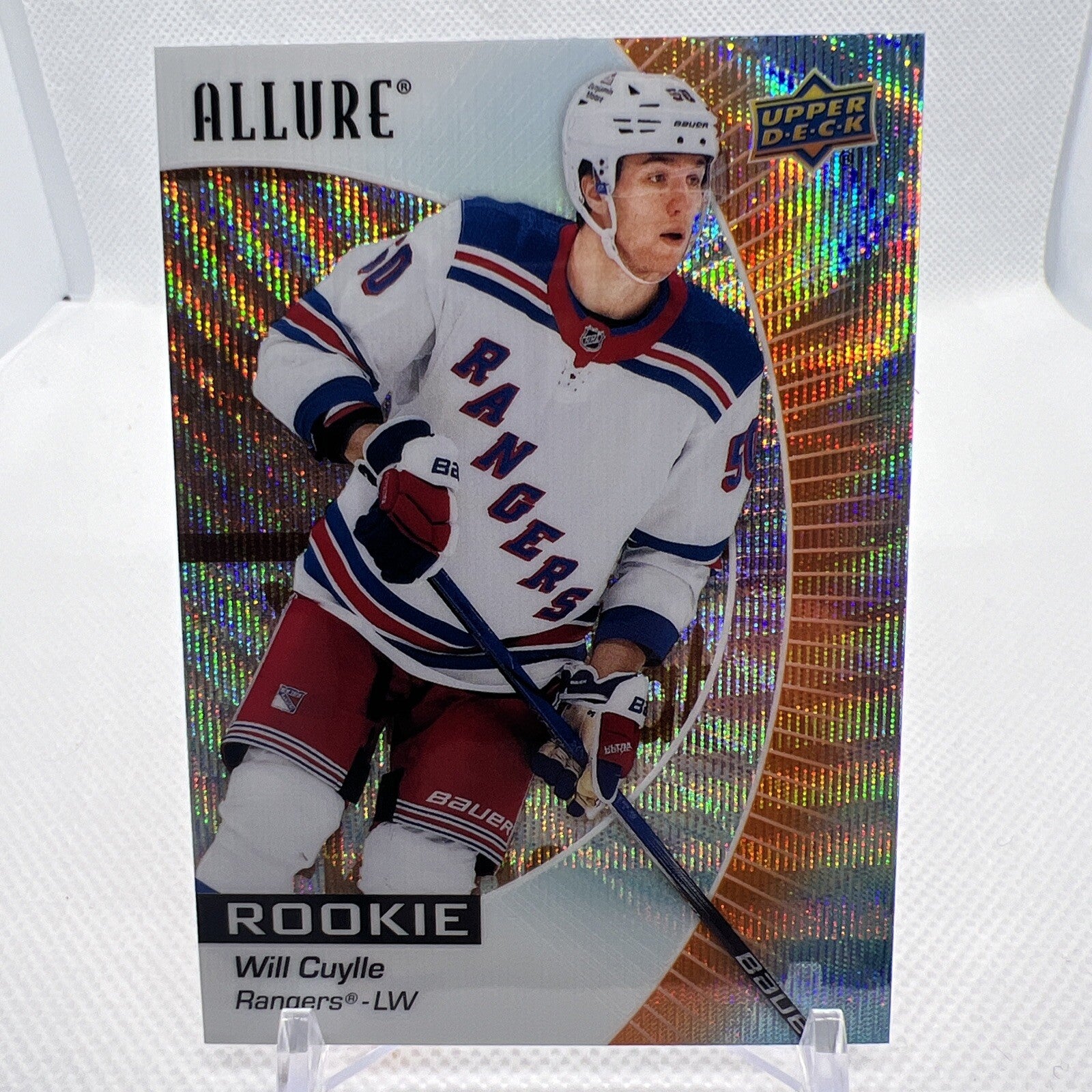 Will Cuylle 2023-24 Allure Orange Slice Rookie New York Rangers