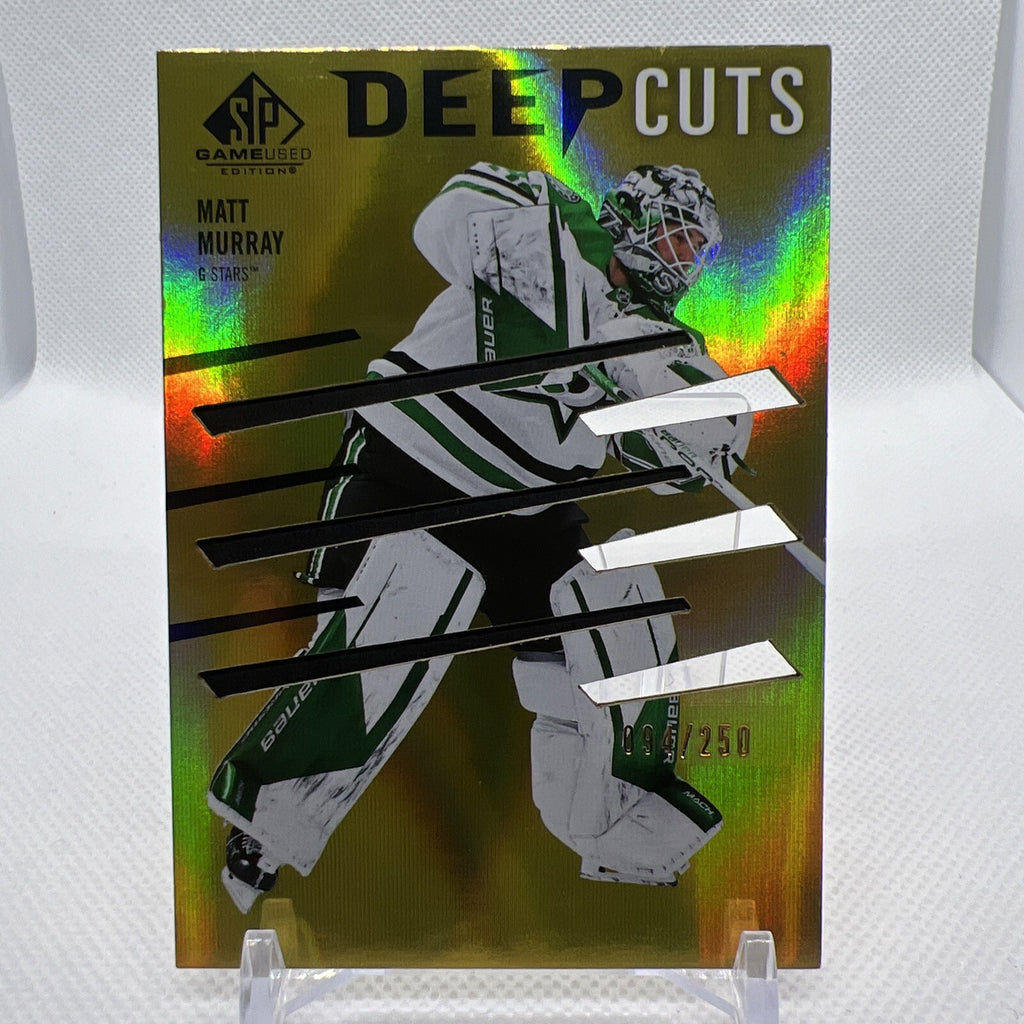 Matt Murray 2023-24 SP Game Used Deep Cuts Rookie /250 Dallas Stars