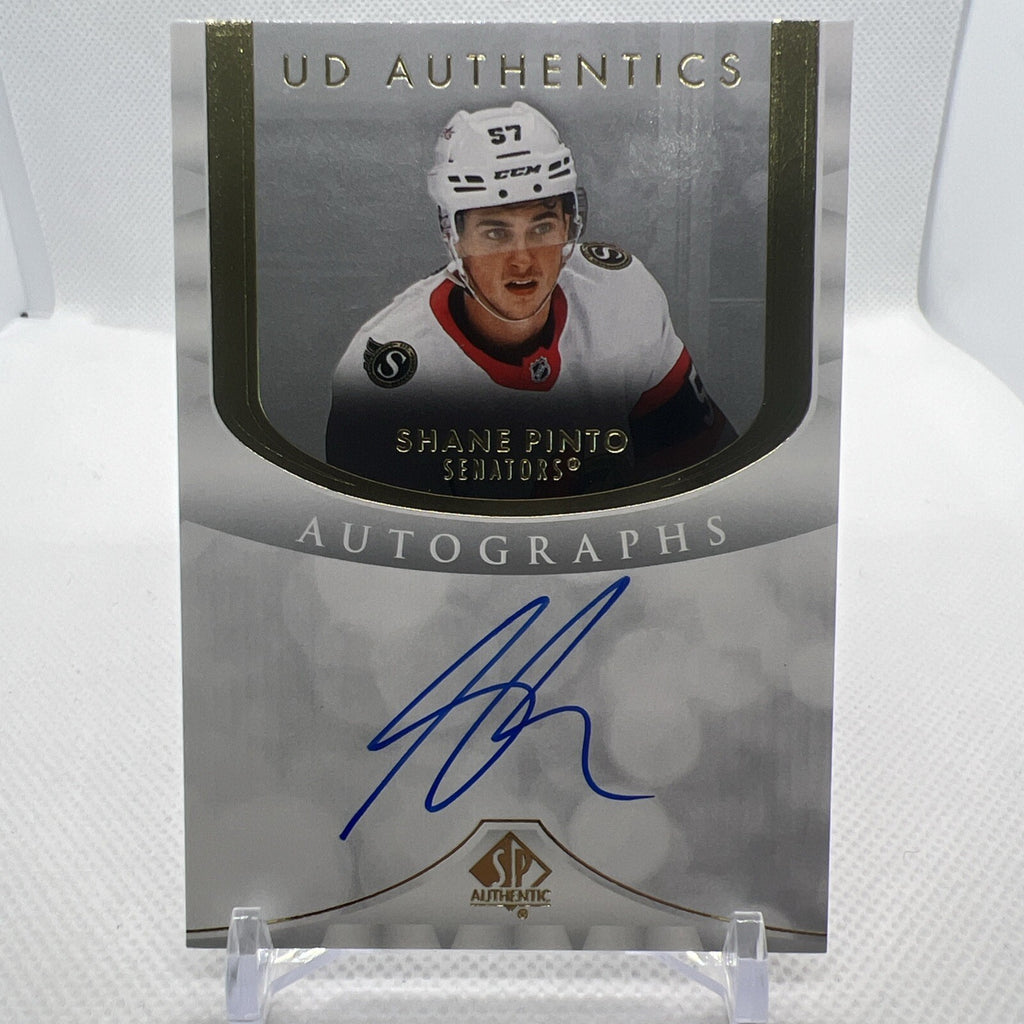 Shane Pinto 2023-24 SP Authentic UD Authentics Ottawa Senators