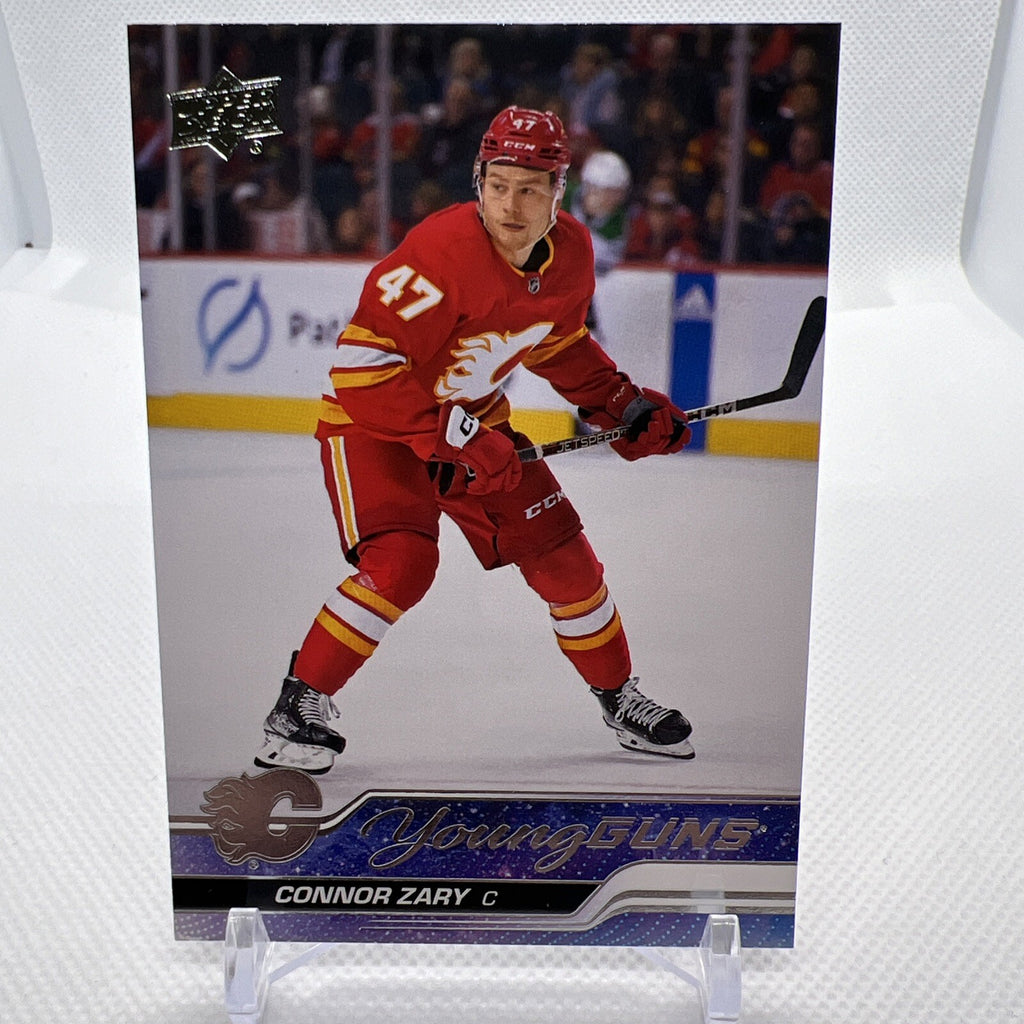 Connor Zary 2023-24 Upper Deck Young Guns Rookie Calgary Flames 1 RC
