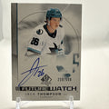 Jack Thompson 2024-25 SP Authentic Future Watch Auto San Jose Sharks
