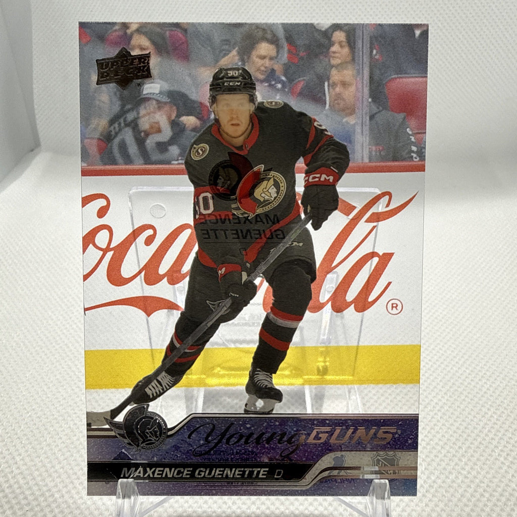 Maxence Guenette 2023-24 Upper Deck Young Guns Rookie Ottawa Senators RC