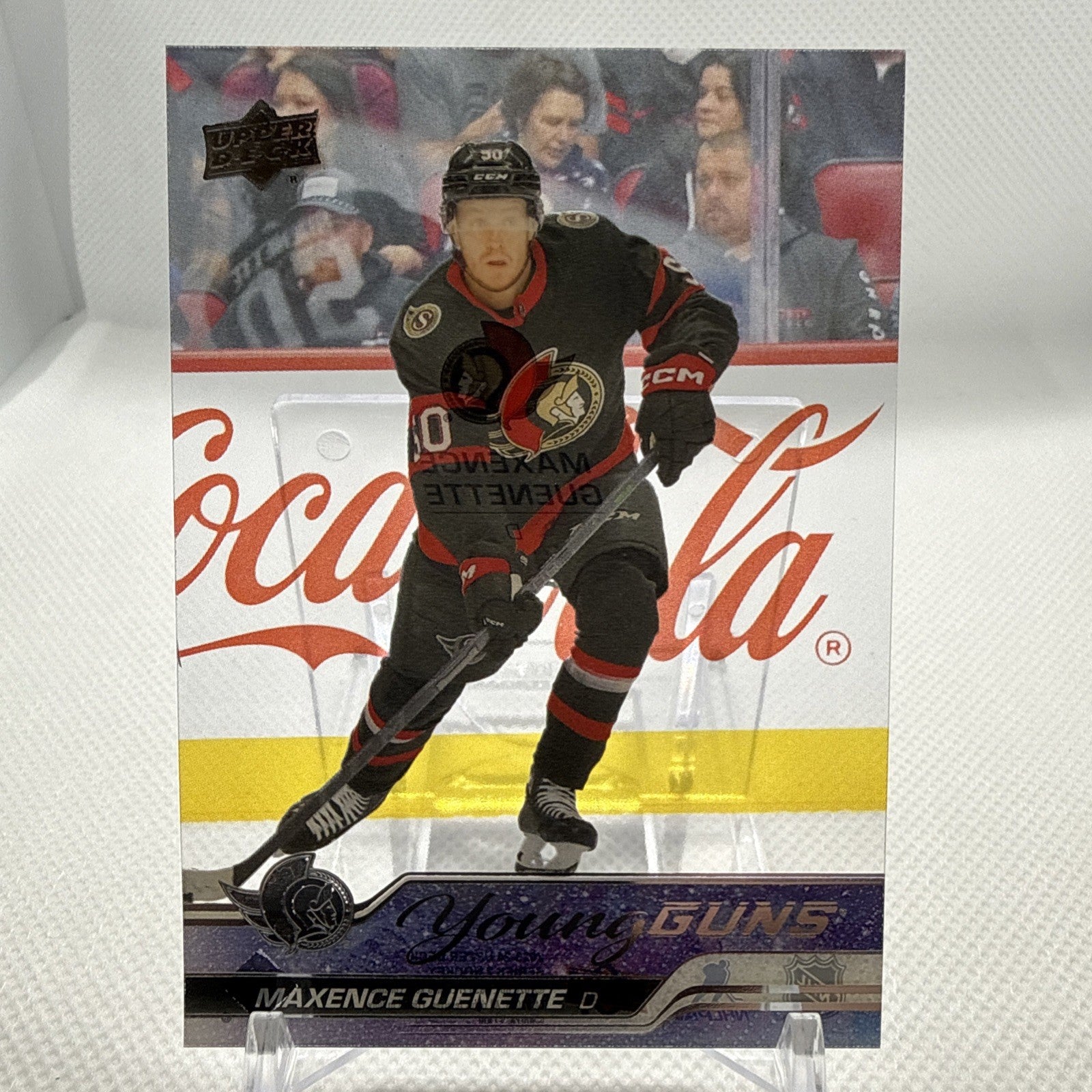 Maxence Guenette 2023-24 Upper Deck Young Guns Rookie Ottawa Senators RC