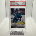 Macklin Celebrini 2025 Upper Deck Young Guns Rookie PSA 10 San Jose Sharks