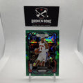 Jalen Duren 2023-24 Panini Prizm Green Cracked Ice SSP #210 Pistons