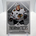 Connor Bedard 2023-24 SP Authentic Freshman Focus Chicago Blackhawks Rookie