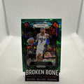 Jalen McDaniels 2023-24 Panini Prizm Green Cracked Ice SSP #291 Raptors