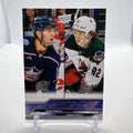 Adam Fantilli Logan Cooley 2023-24 Upper Deck Young Guns Blue Jackets RC