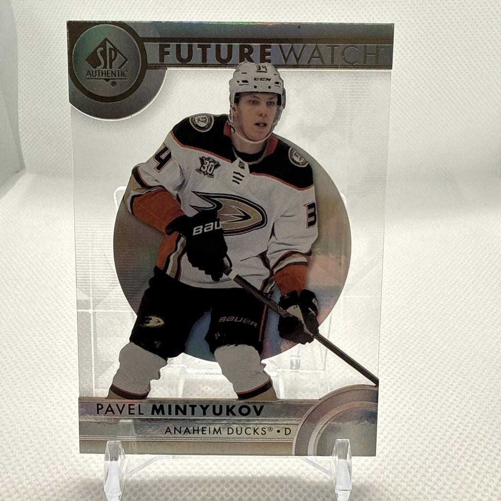 Pavel Mintyukov 2023-24 Future Watch Acetate SSP Anaheim Ducks