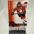 Brianne Jenner 2022 Team Canada Juniors UD Exclusives /100 PWHL