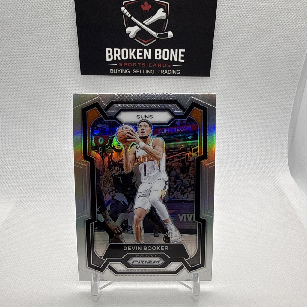 Devin Booker 2023-24 Panini Prizm Silver Prizm #58 Suns