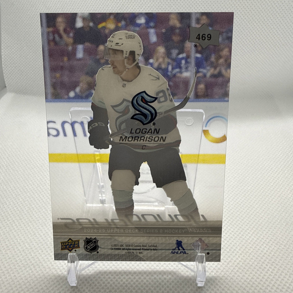 Logan Morrison 2024-25 Upper Deck Young Guns Rookie Seattle Kraken RC