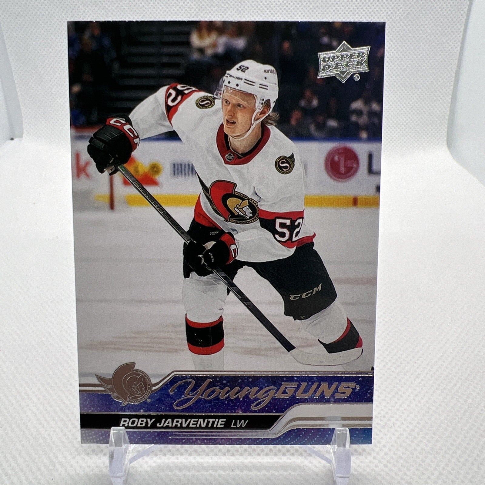 Roby Jarventie 2023-24 Upper Deck Young Guns Rookie Ottawa Senators RC