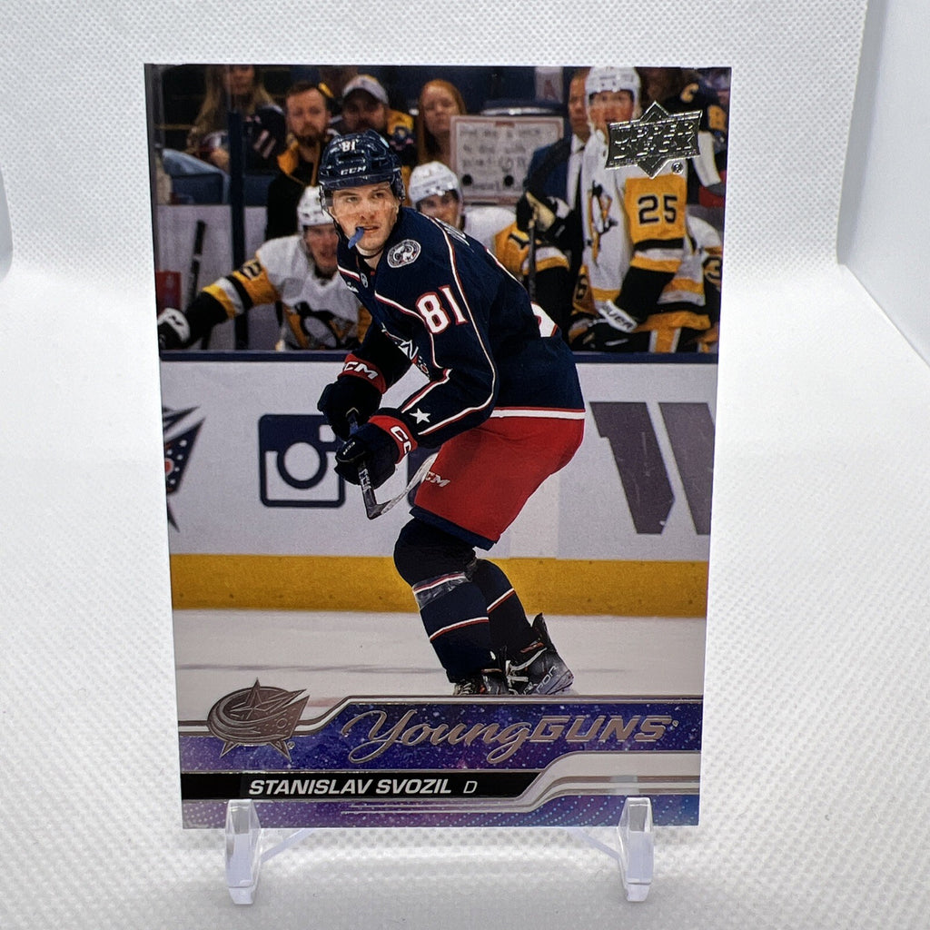 Stanislav Svozil 2023-24 Upper Deck Young Guns Rookie Columbus Blue Jackets 2 RC
