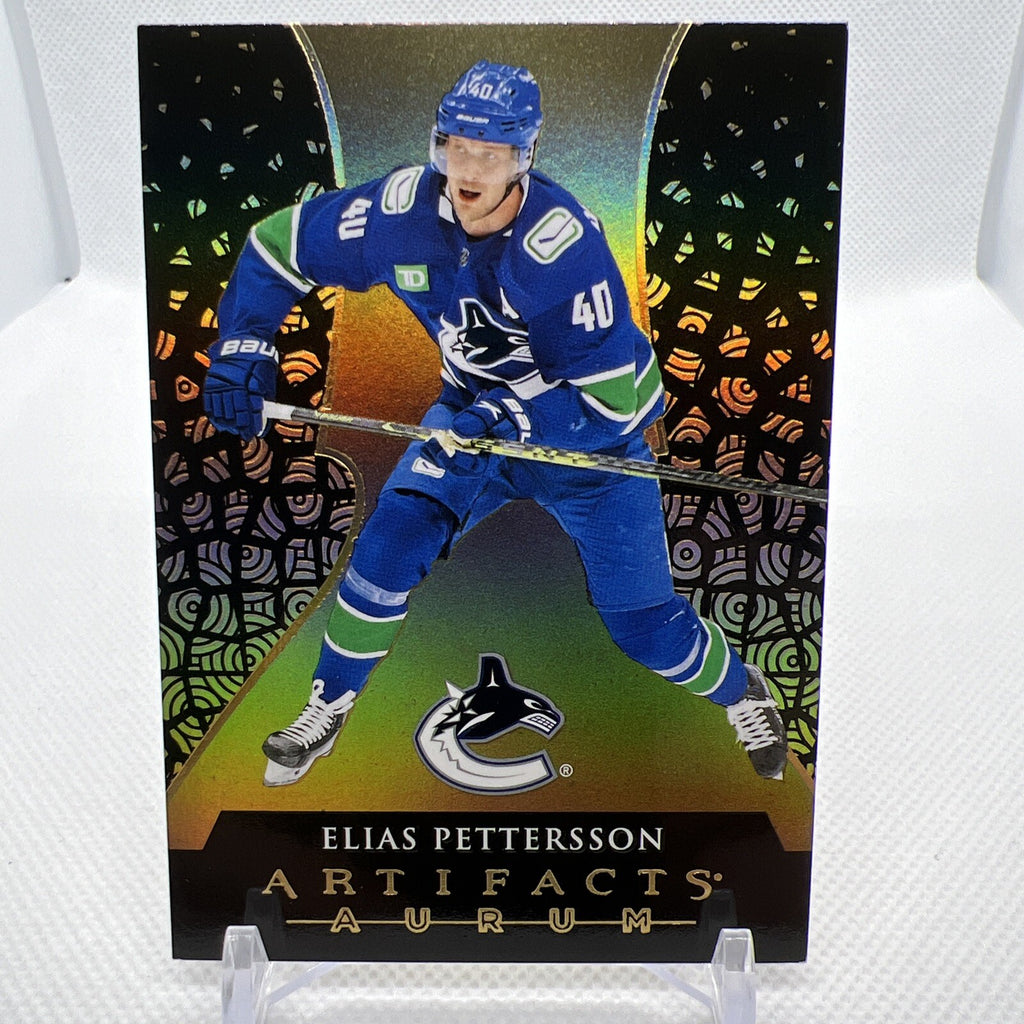 Elias Pettersson 23-24 Upper Deck Artifacts Aurum Unscratched Vancouver Canucks