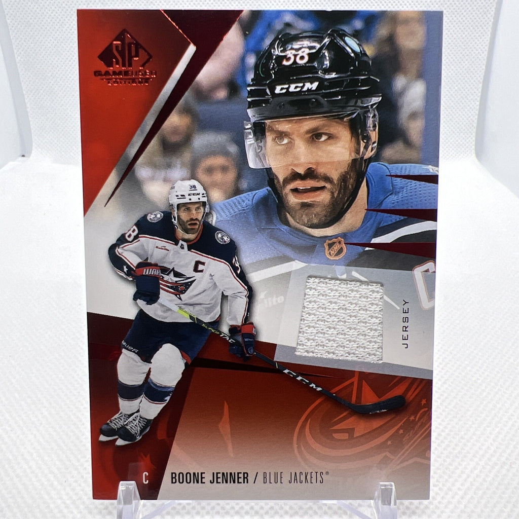 Boone Jenner 2023-24 SP Game Used Jersey Columbus Blue Jackets
