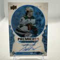 Brock Faber 2023-24 Upper Deck Ice Premieres Rookie Auto /49 Minnesota Wild