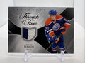 David Perron 23-24 UD Artifacts Threads of Time Game Used Jersey Edmonton Oilers