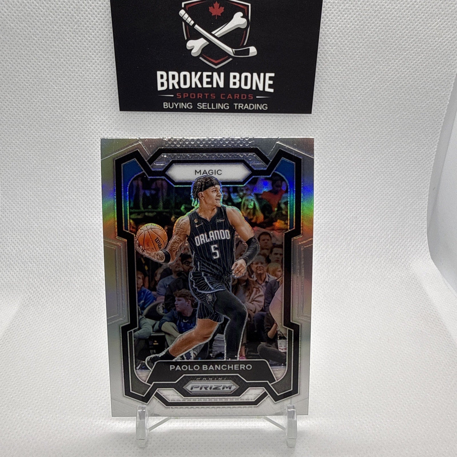 Paolo Banchero 2023-24 Panini Prizm Silver Prizm #100 Magic