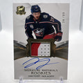 Liam Foudy 2020-21 The Cup Signature Materials Rookies /99 Columbus Blue Jackets