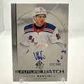 Victor Mancini 2024-25 SP Authentic Future Watch Auto/999 New York Rangers