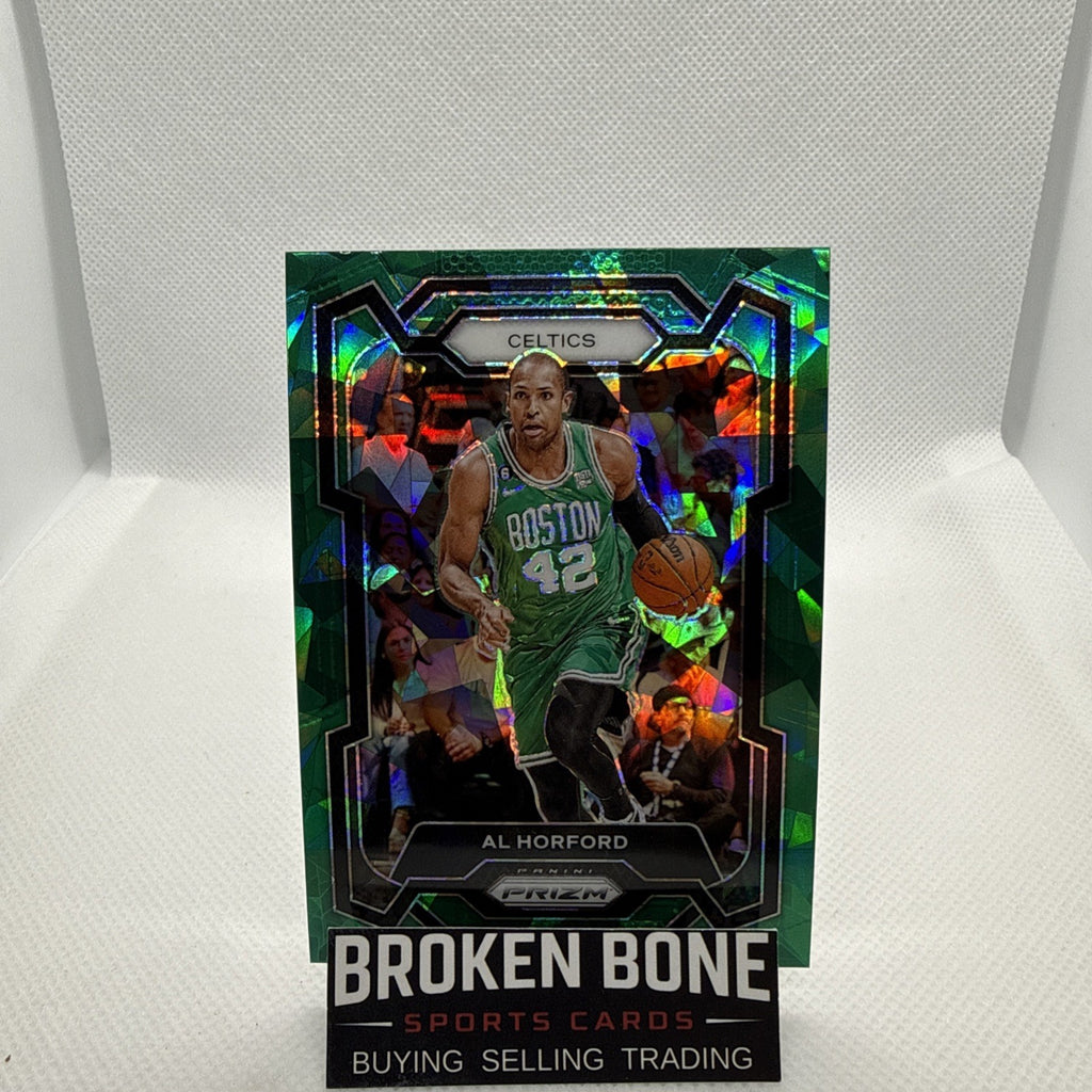 Al Horford 2023-24 Panini Prizm Green Cracked Ice SSP #236 Celtics