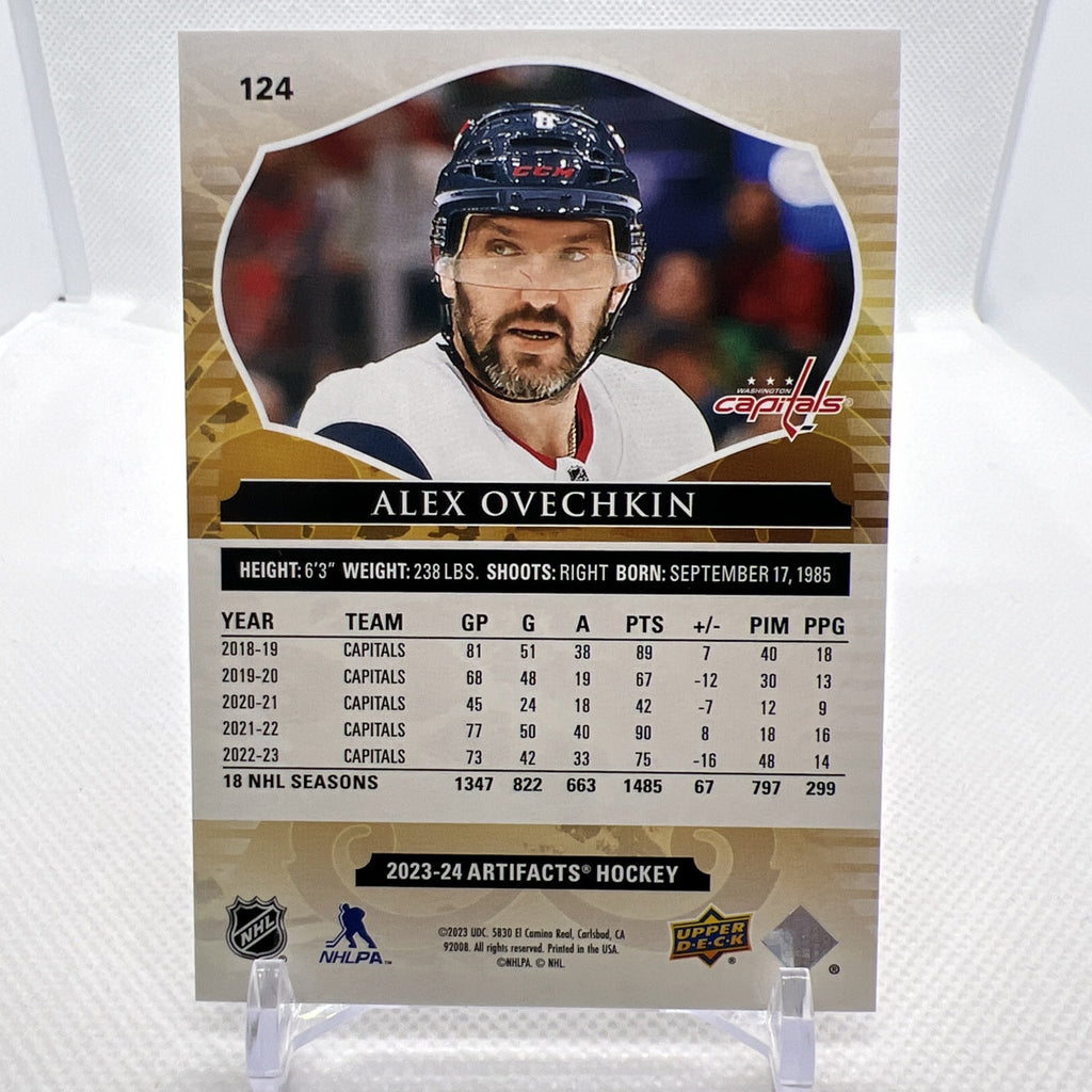Alex Ovechkin 2023-24 Artifacts Parallel /499 Washington Capitals
