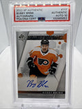Bobby Brink 2022 SP Authentic Future Watch Auto Philadelphia Flyers PSA Auto 10