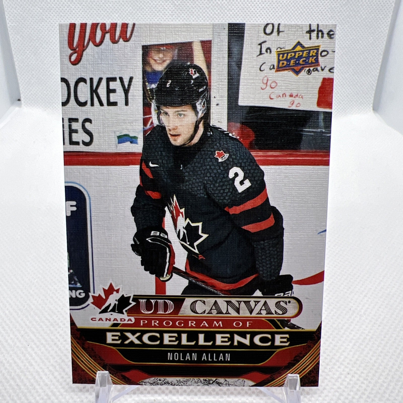Nolan Allan 2024-25 Upper Deck Program of Excellence Rookie Chicago Blackhawks