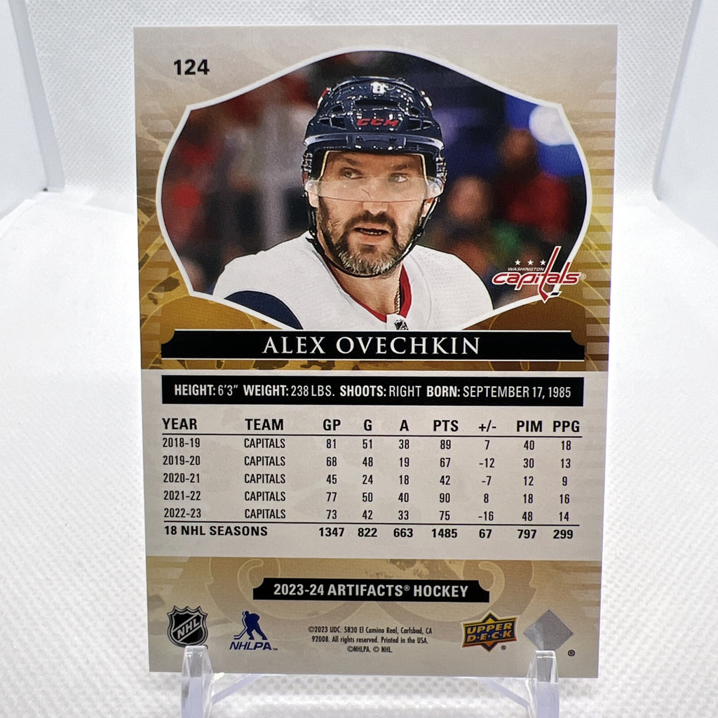 Alex Ovechkin 2023-24 Artifacts Parallel /599 Washington Capitals